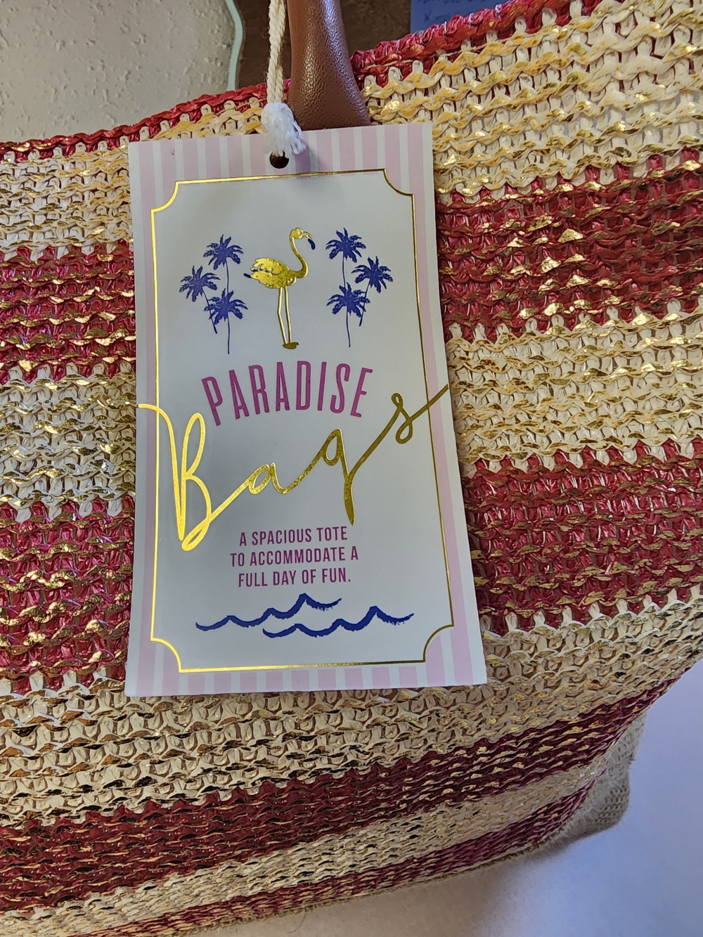 Paradise Bags Tote Bag & 30oz Glitter Tumbler - Picture 10 of 10